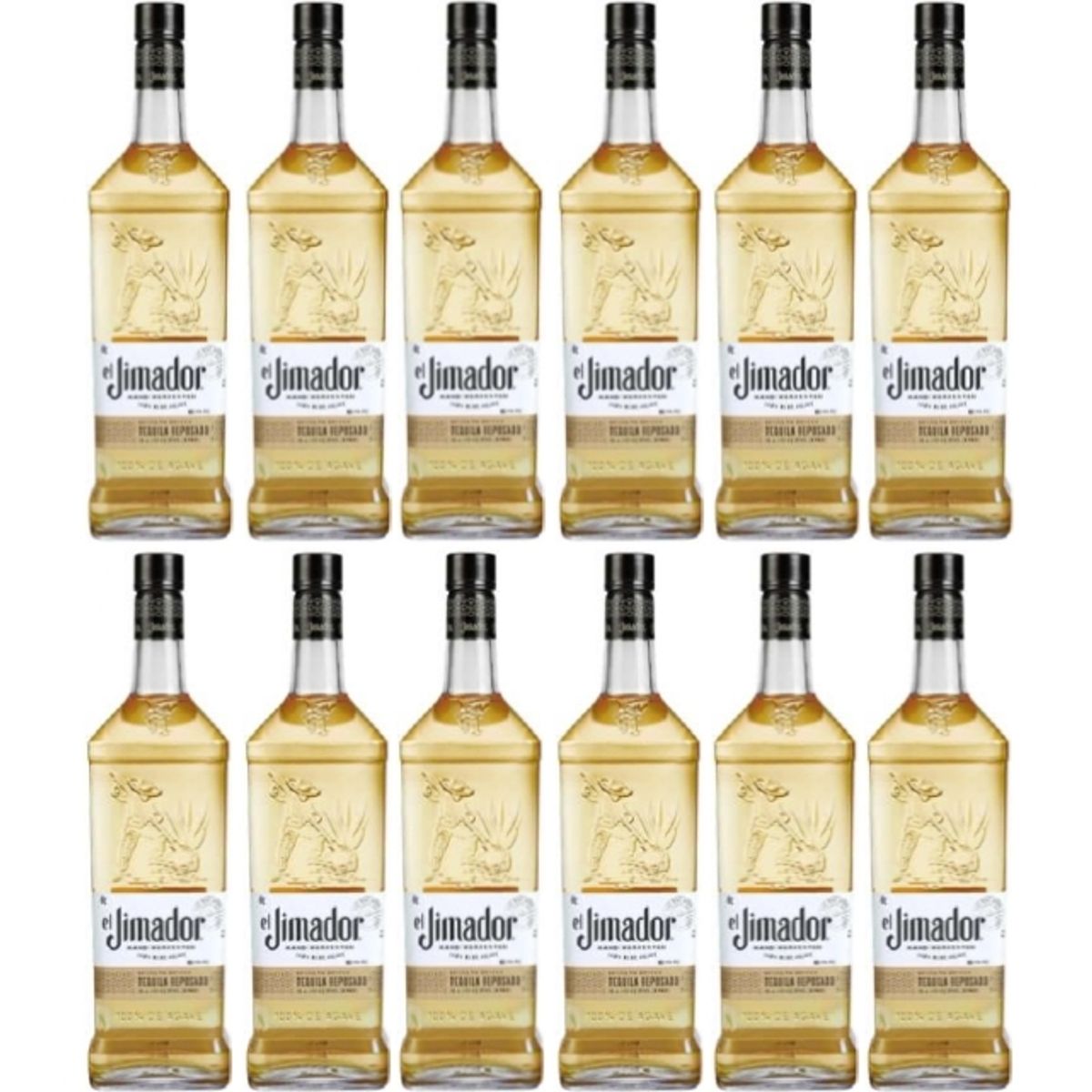 EL JIMADOR - Tequila EL JIMADOR Reposado Botella 750ml - 12 UND