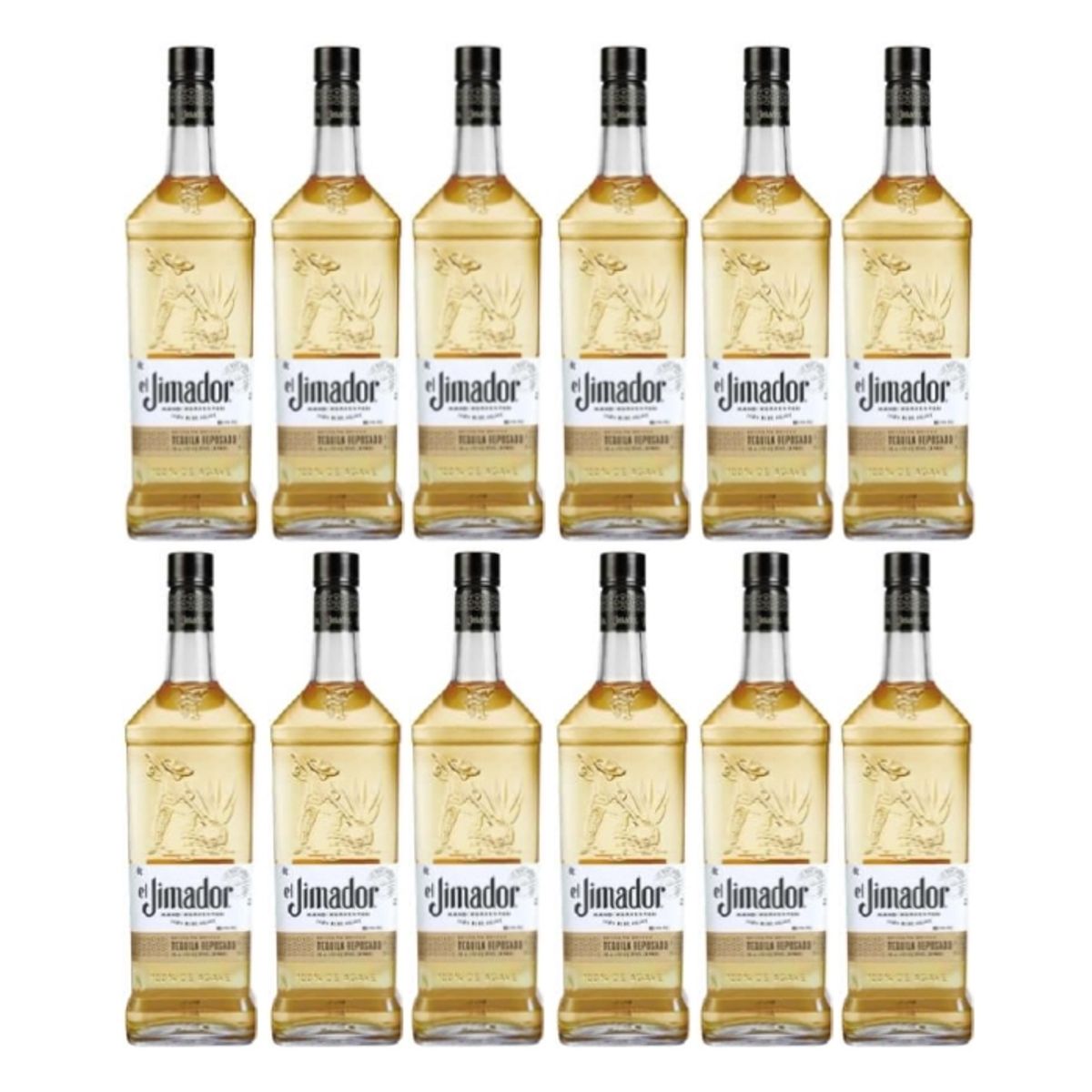 EL JIMADOR - Tequila EL JIMADOR Reposado Botella 750ml - 12 UND
