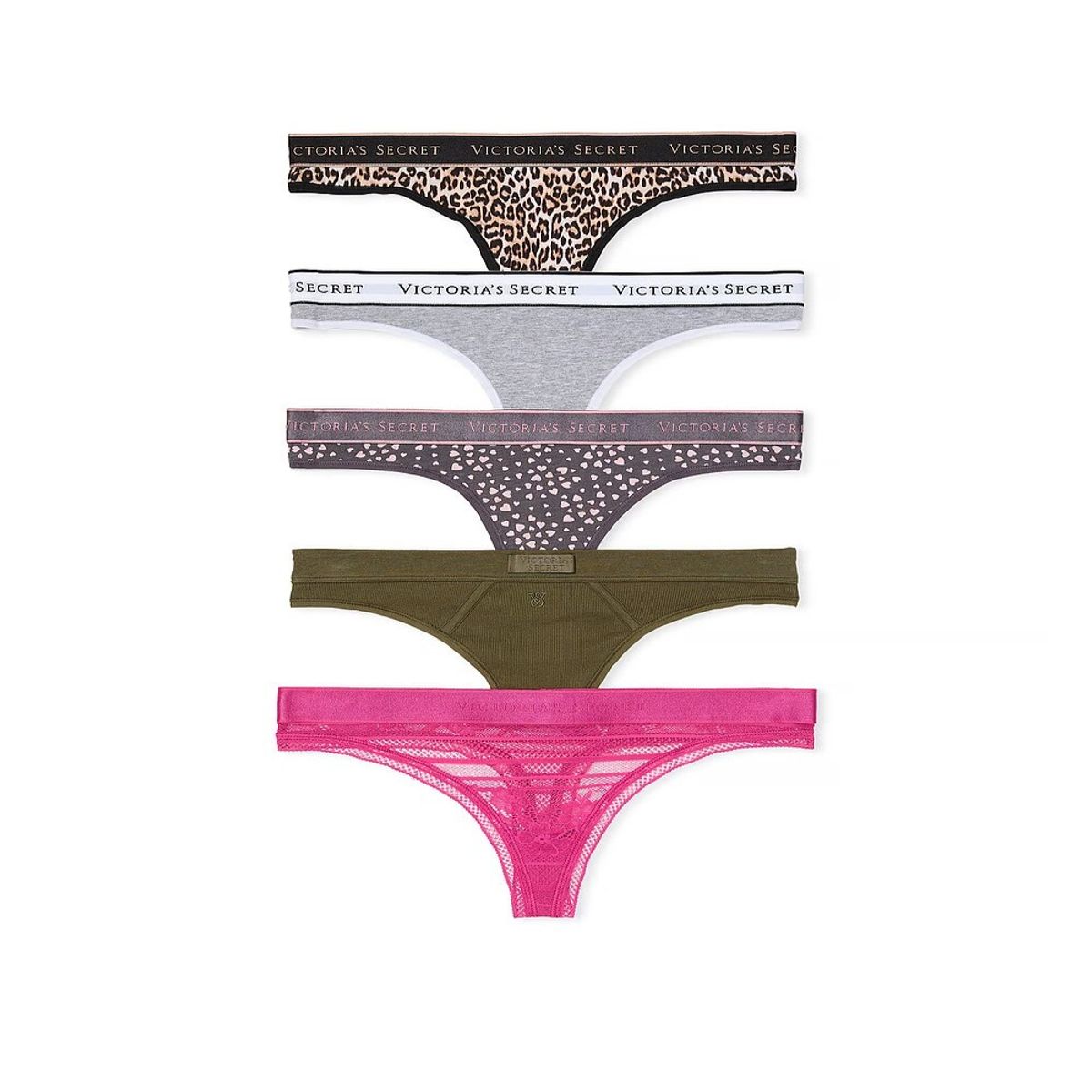 VICTORIA'S SECRET - Pack panty mixto  Victorias secret