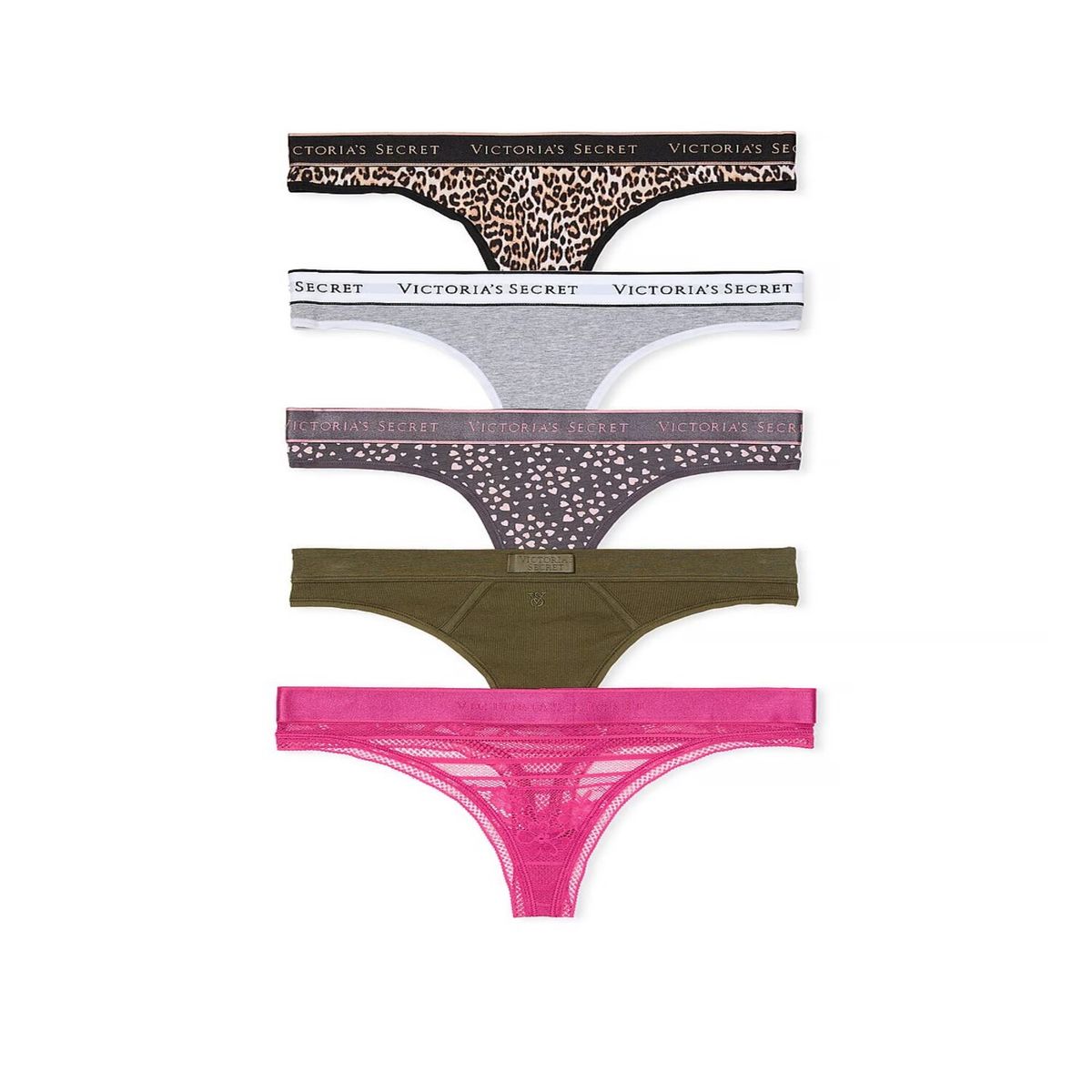 VICTORIA'S SECRET - Pack panty mixto  Victorias secret