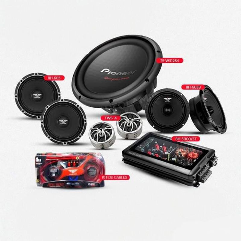 BLACK HAWK - combo de audio completo black hawk