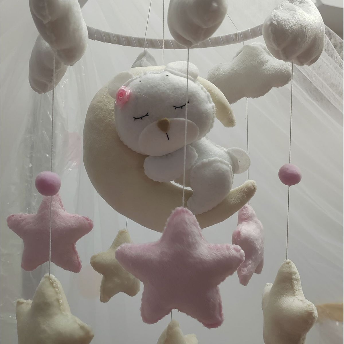 GENERICO - Móvil Cuna Osita para Niña