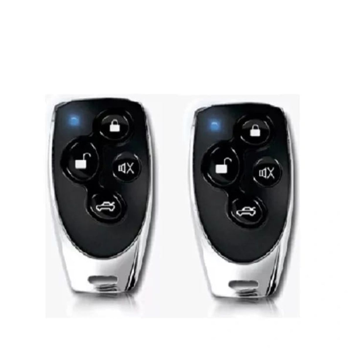 GENERICO - Alarma Universal Para Auto Premiun 2 Controles Y Aplicativo