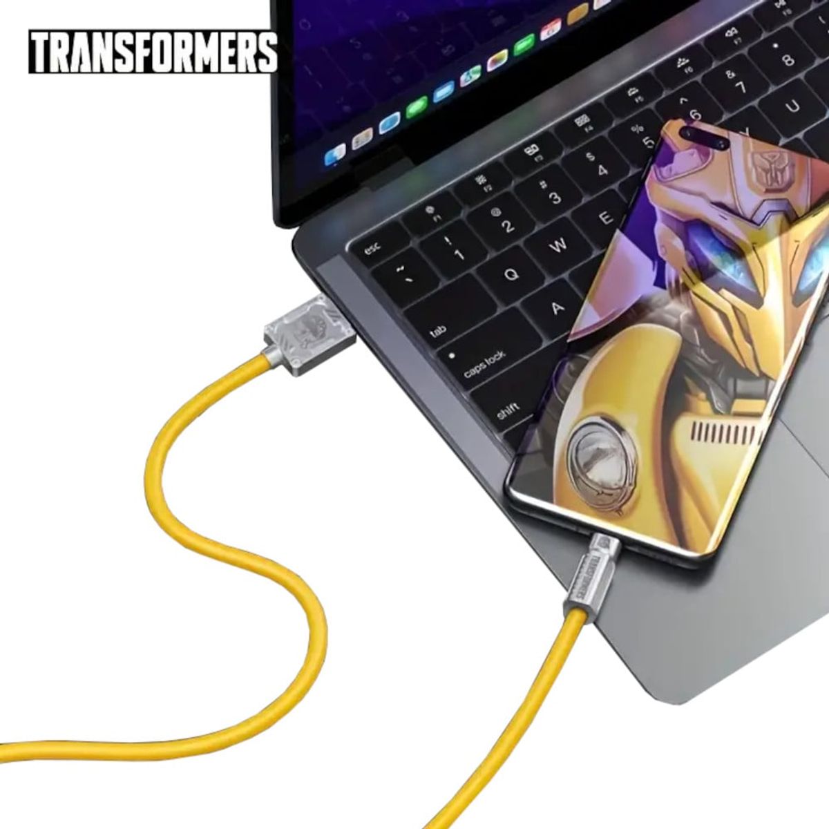 TRANSFORMERS - Cable para iPhone Transformers TF-A02 de Carga Rápida USB a Lightning