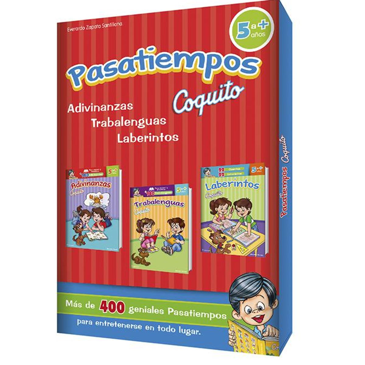 EDICIONES COQUITO - Pack pasatiempos Coquito adivinanzas trabalenguas y laberintos