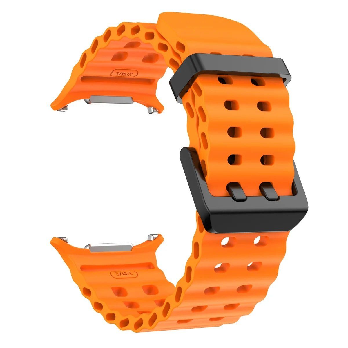 GENERICO - Correa Silicona para SAMSUNG GALAXY WATCH ULTRA - Naranja