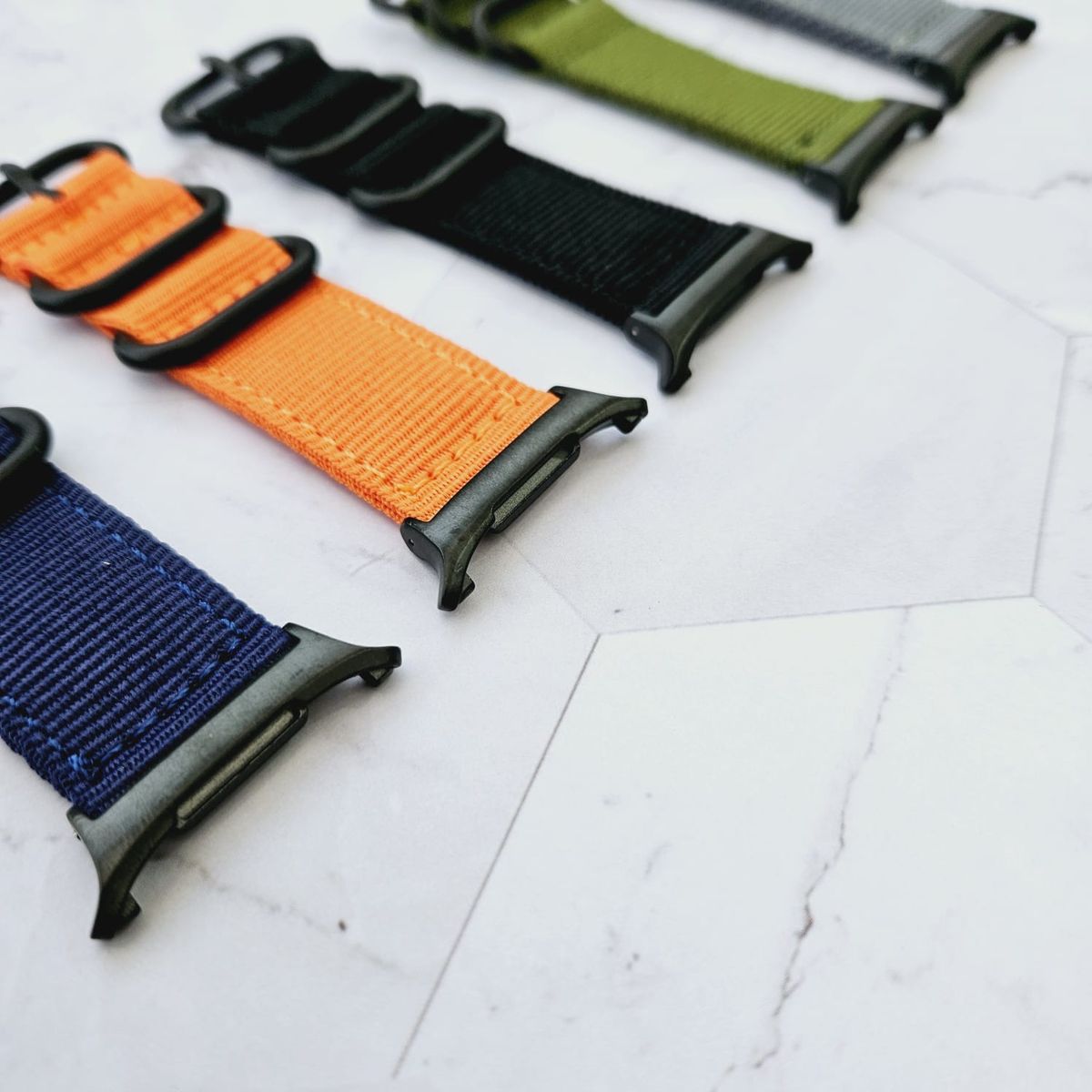 GENERICO - Correa Nylon para SAMSUNG GALAXY WATCH ULTRA - Verde