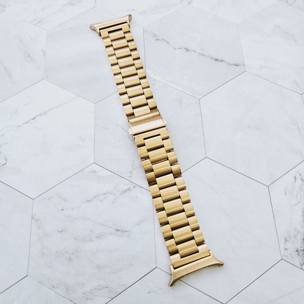 GENERICO - Correa Acero para SAMSUNG GALAXY WATCH ULTRA - Oro Rosa