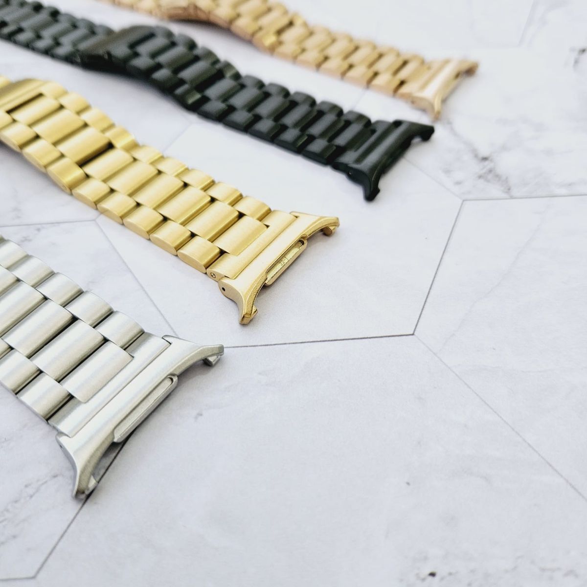 GENERICO - Correa Acero para SAMSUNG GALAXY WATCH ULTRA - Dorado