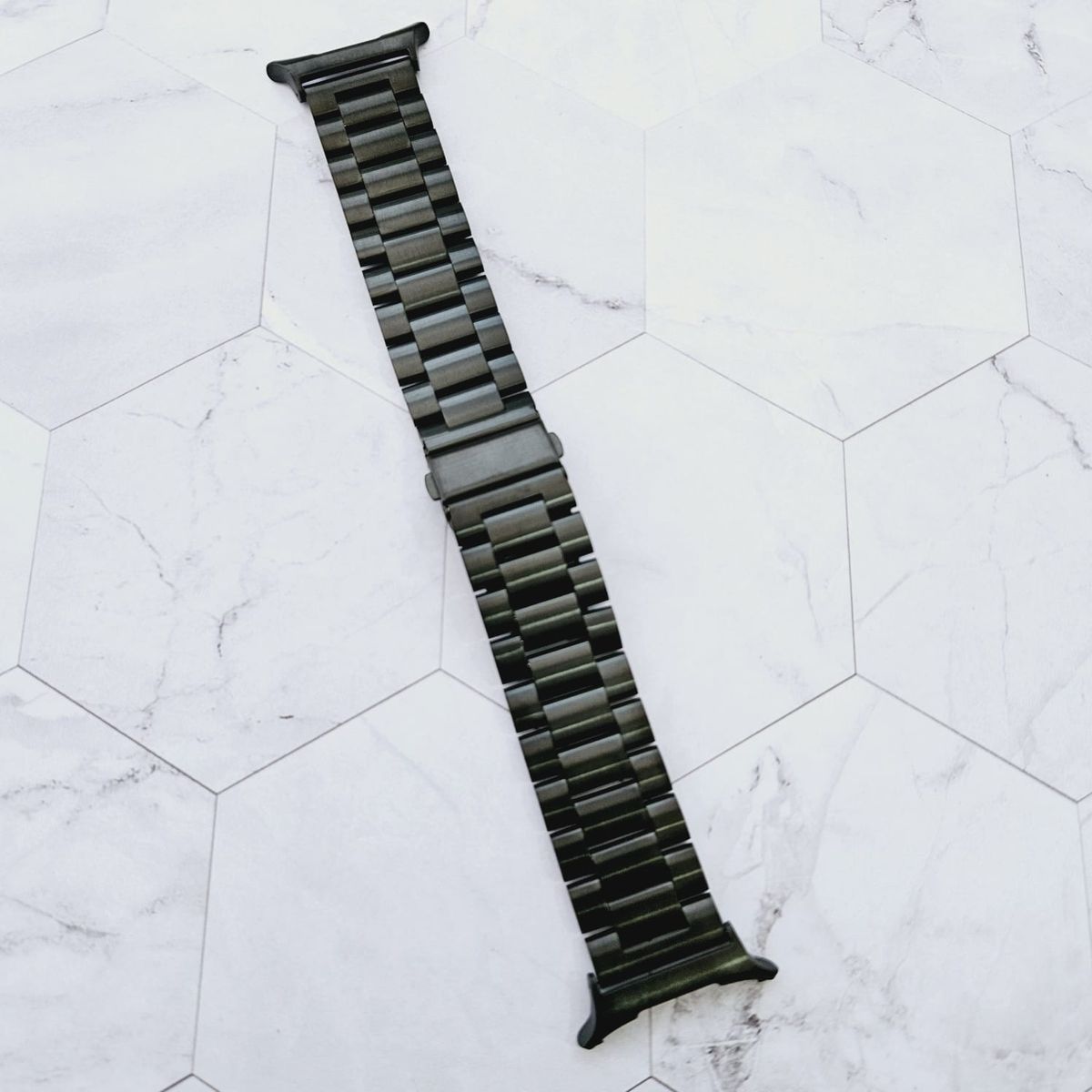 GENERICO - Correa Acero para SAMSUNG GALAXY WATCH ULTRA - Negro