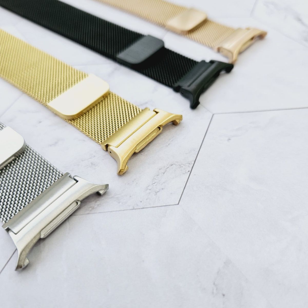 GENERICO - Correa Milanese para SAMSUNG GALAXY WATCH ULTRA - Oro Rosa