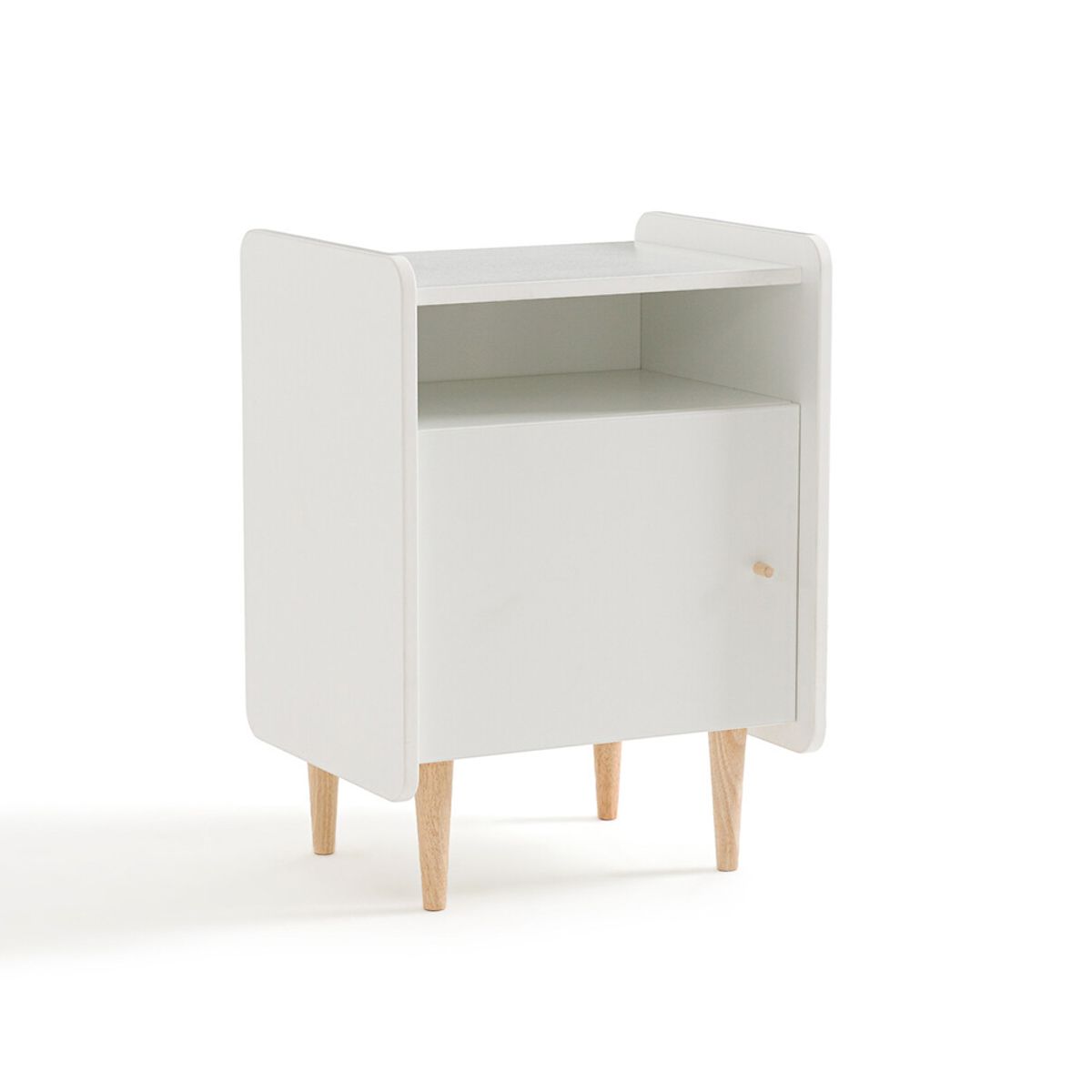 GENERICO - Velador Mesa De Noche Infantil Armado Totti Blanco - Gaudi