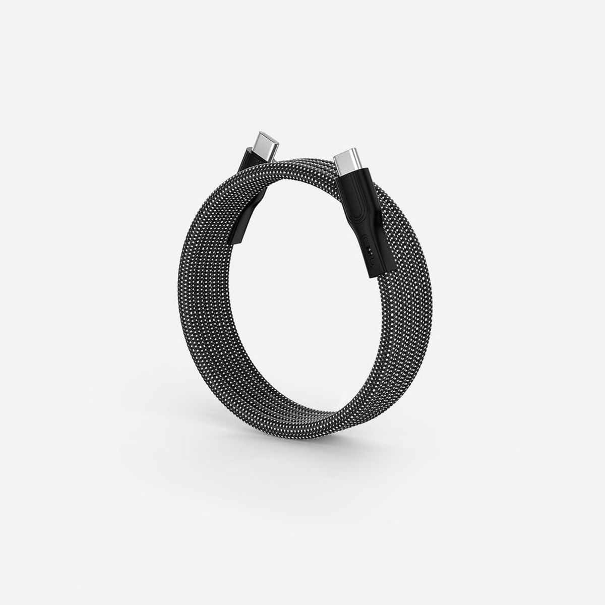 GENERICO - Cable BlackSilver Usb-c a Usb-c Magtame 1m 60W