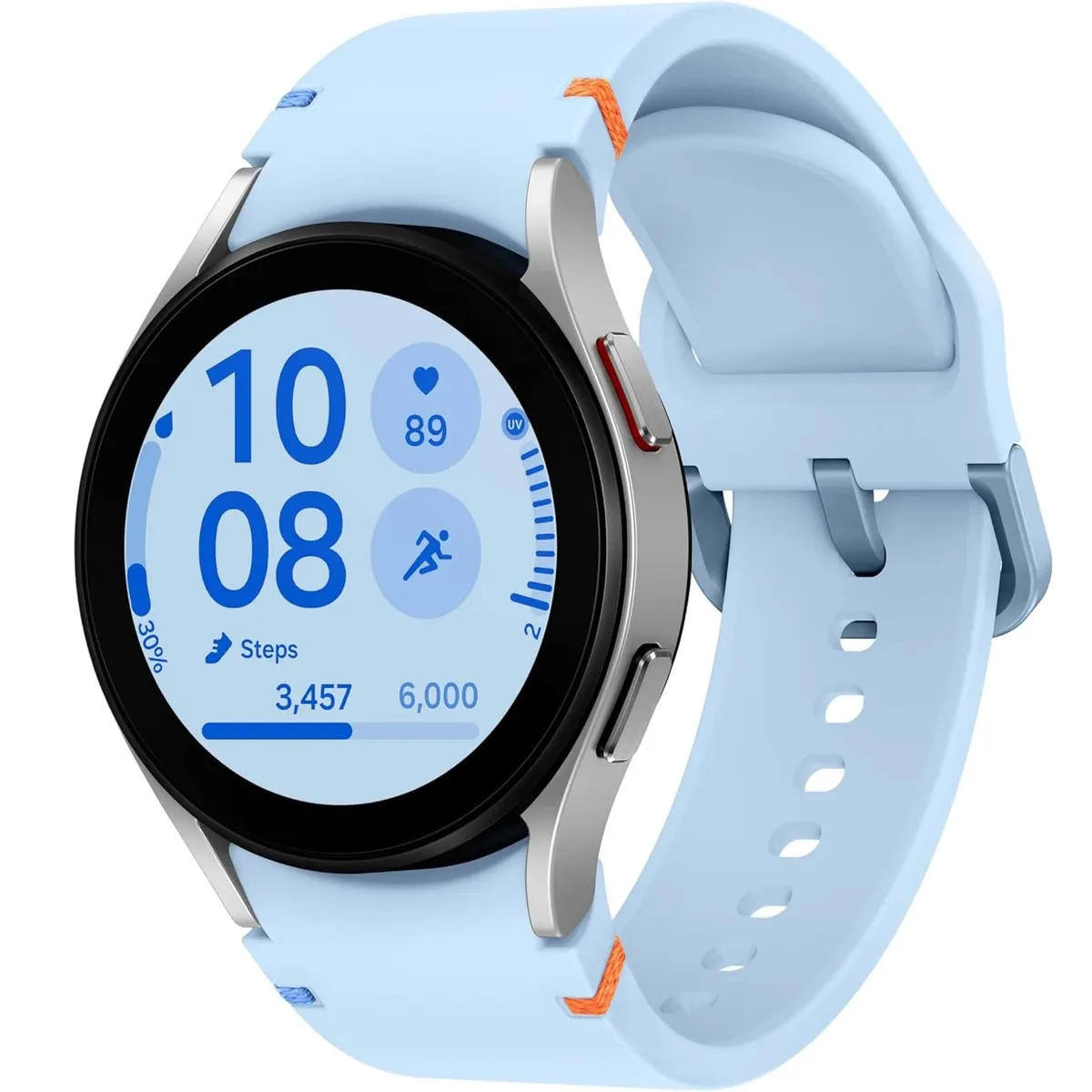 SAMSUNG - Samsung Galaxy Watch FE 40mm Reloj Inteligente Bluetooth - Plateado