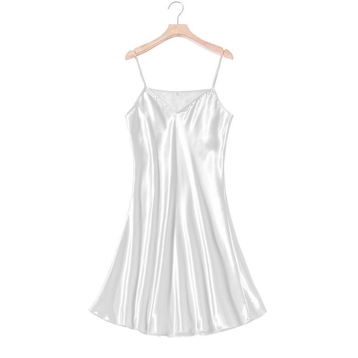 DENISASAA - Pijamas de mujer verano tirantes de seda hielo sexy camisón chaleco