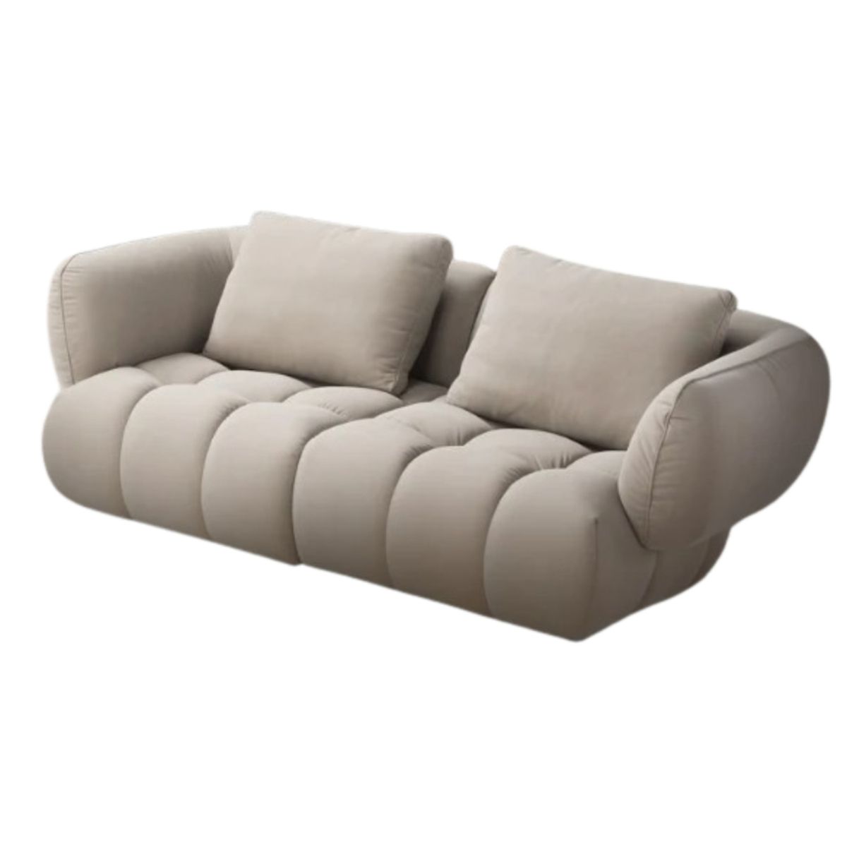 YOLODECORO - Sofá 2 Cuerpos Wenders Beige