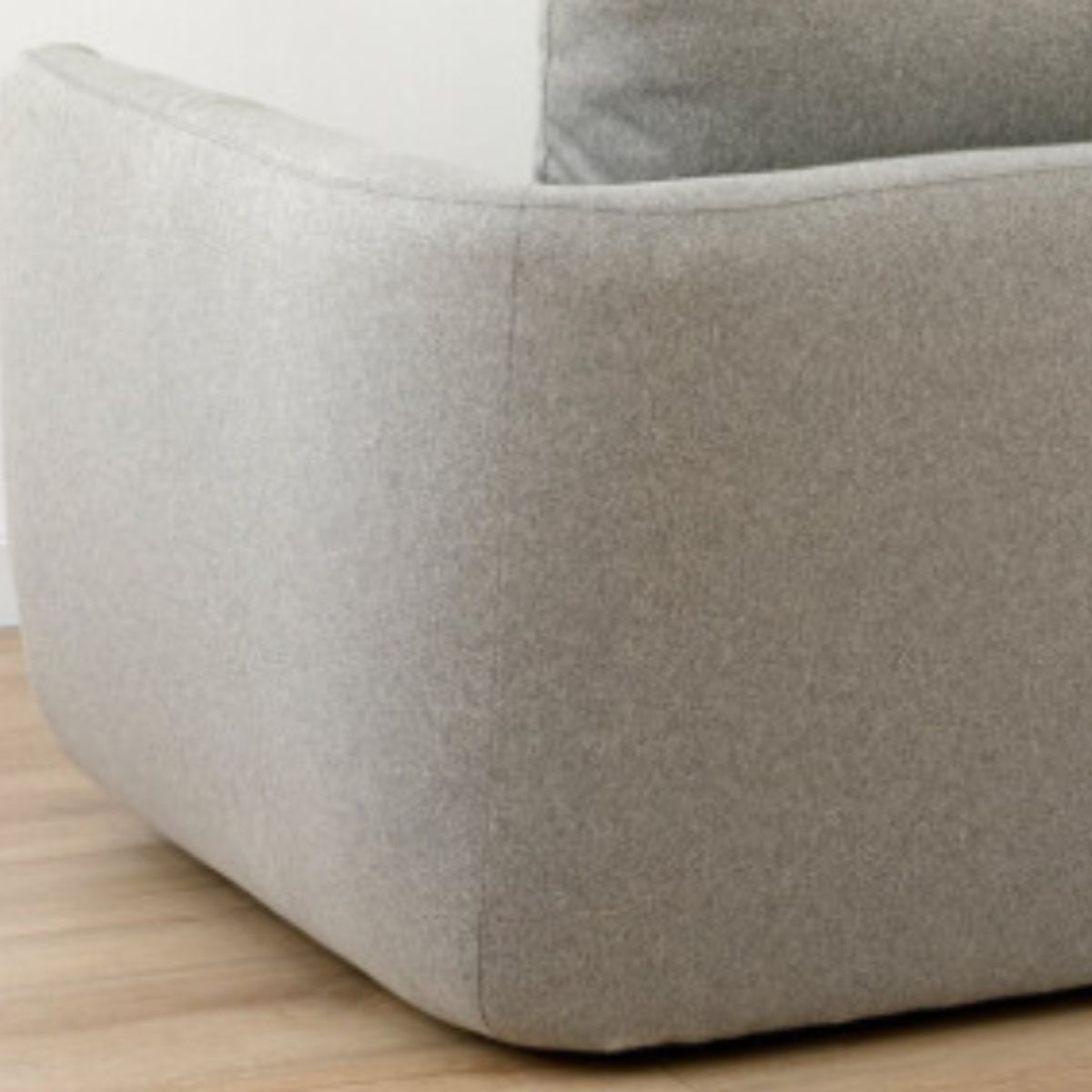 YOLODECORO - Seccional con Chaise Longue a la Izquierda Cuzco Gris