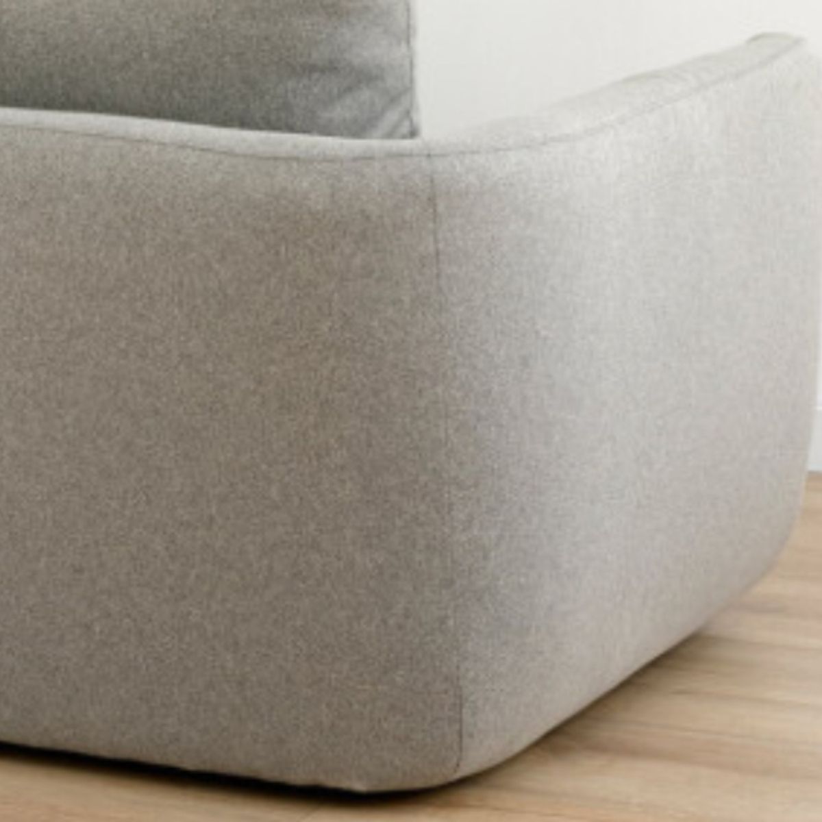 YOLODECORO - Seccional con Chaise Longue a la Derecha Cuzco Gris