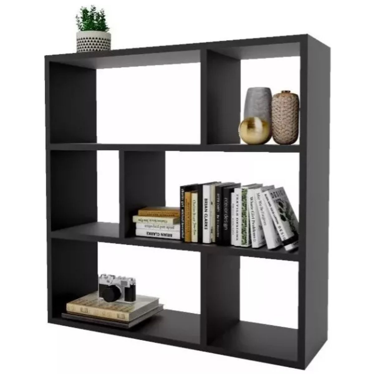 NACION MUEBLES - LIBRERO NINA NEGRO NM