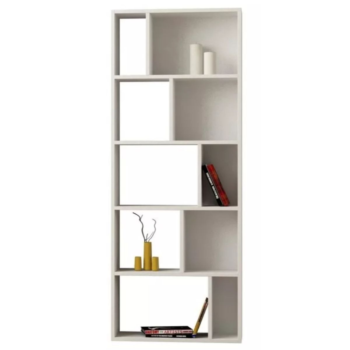 NACION MUEBLES - LIBRERO PAULA BLANCO NM