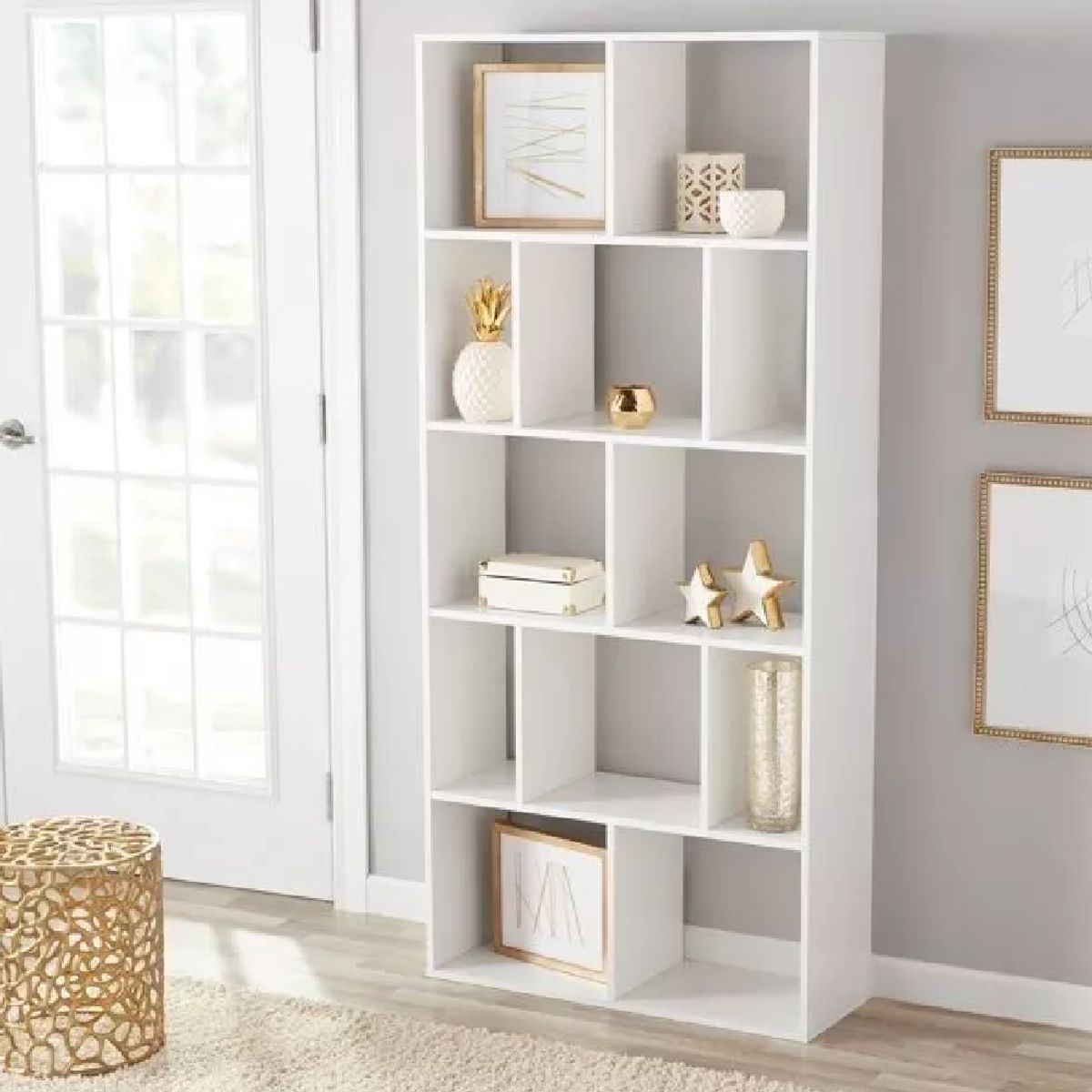 NACION MUEBLES - LIBRERO AMELIA BLANCO NM