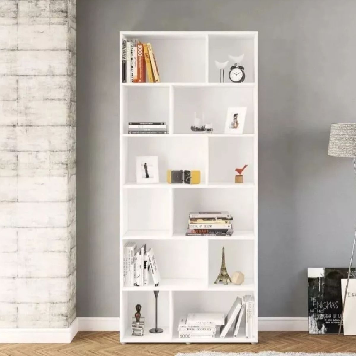 NACION MUEBLES - LIBRERO INES BLANCO NM