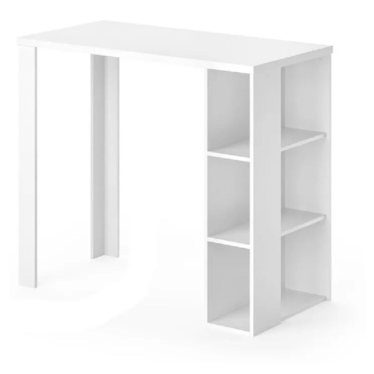 NACION MUEBLES - MESA DESAYUNADORA DARIO COLOR BLANCO NM