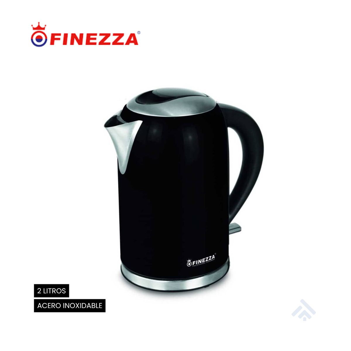 FINEZZA - Hervidor Eléctrico Finezza FZ-630H De 2 Litros Negro