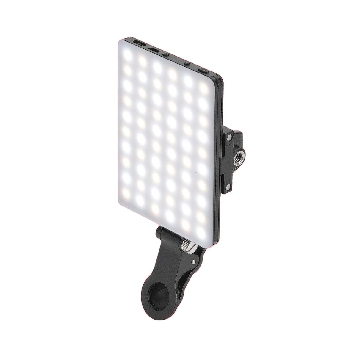KUZLER - Kit Grabación Luz Led Selfie Y Micrófono Lightning iPhone Kuzler