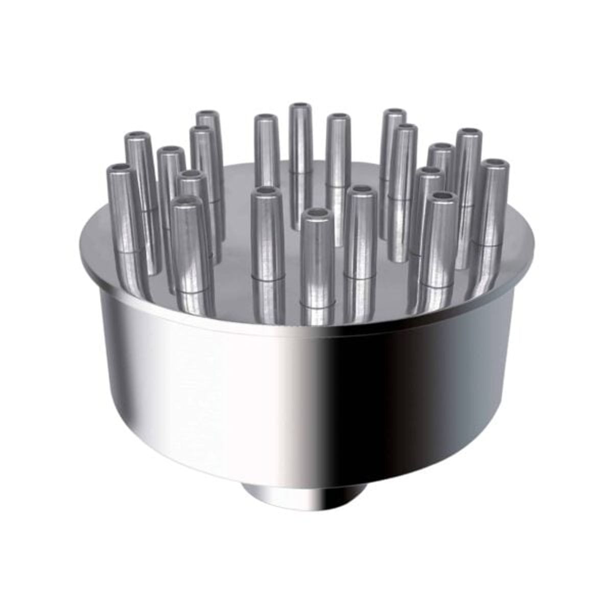 GENERICO - Boquilla para pileta o fuente en acero inoxidable de 2 pulgada