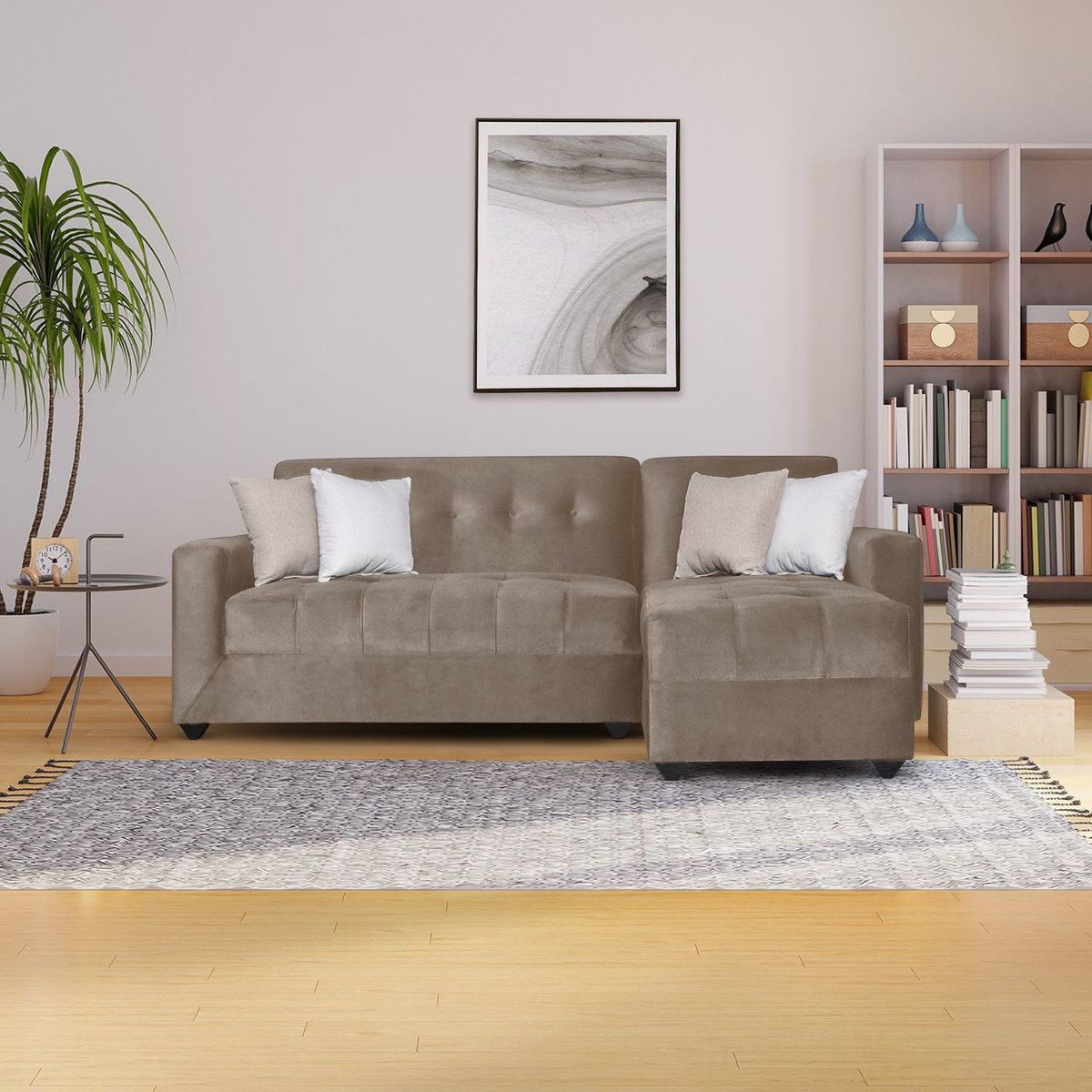 GENERICO - Seccional Rusia Derecho Beige Oscuro