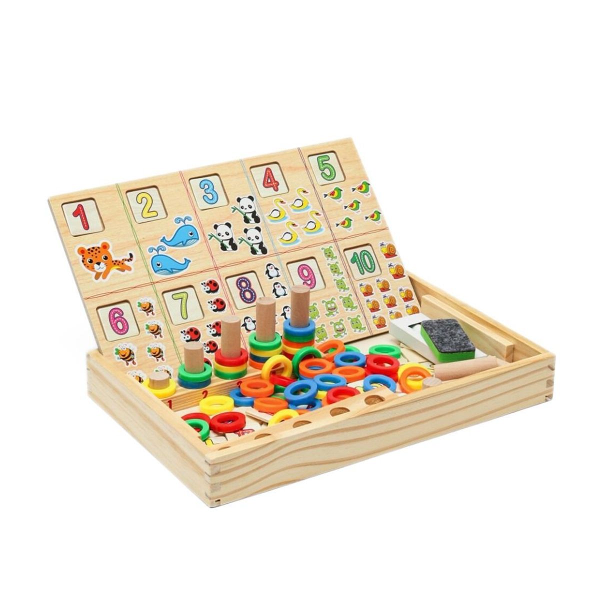 IMPORTADO MC - Donuts Number Crunching Juguete Didácticos Multifuncional