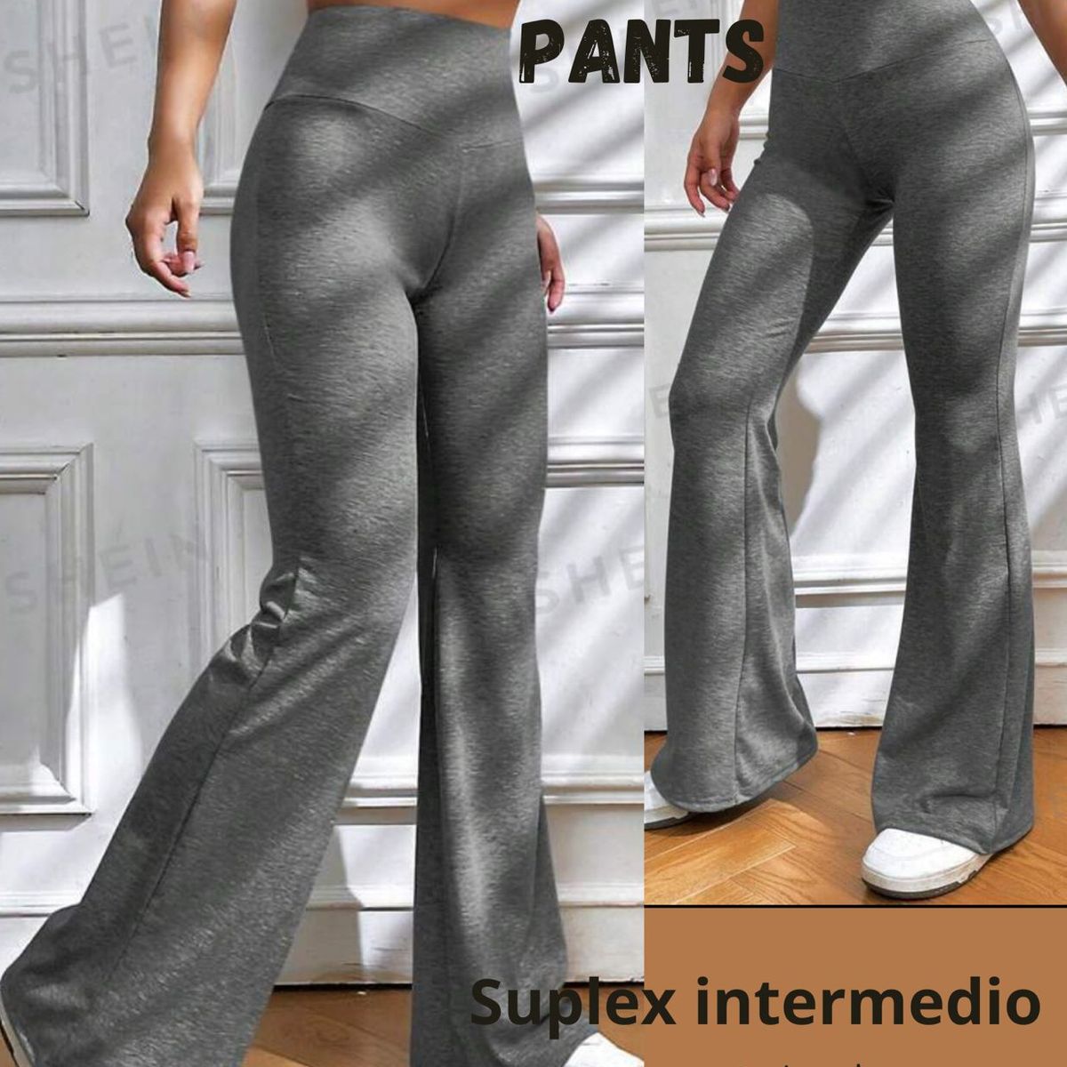 GENERICO - PANTALON  SIRENA ACAMPANADO SUPLEX INTERMEDIO