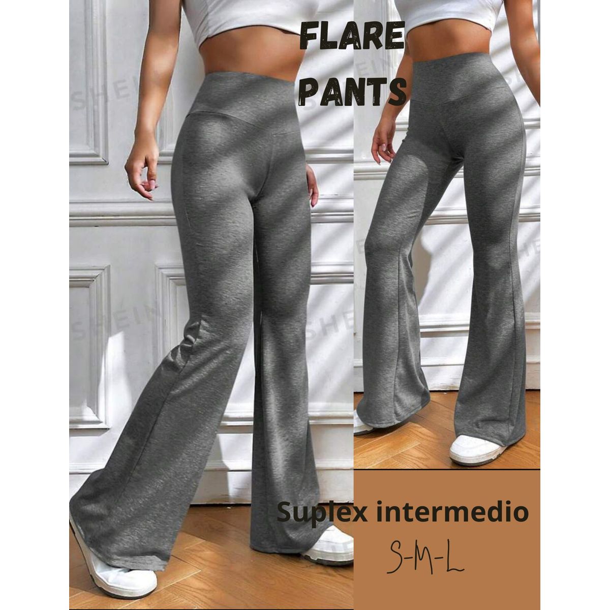 GENERICO - PANTALON  SIRENA ACAMPANADO SUPLEX INTERMEDIO