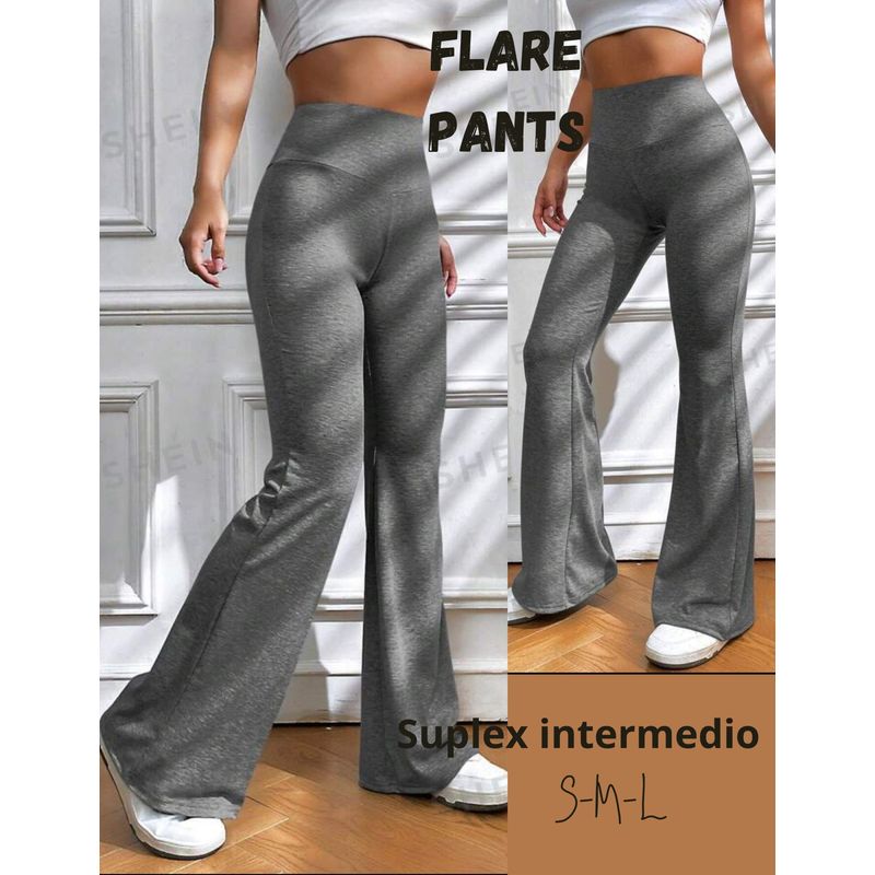 GENERICO - PANTALON  SIRENA ACAMPANADO SUPLEX INTERMEDIO