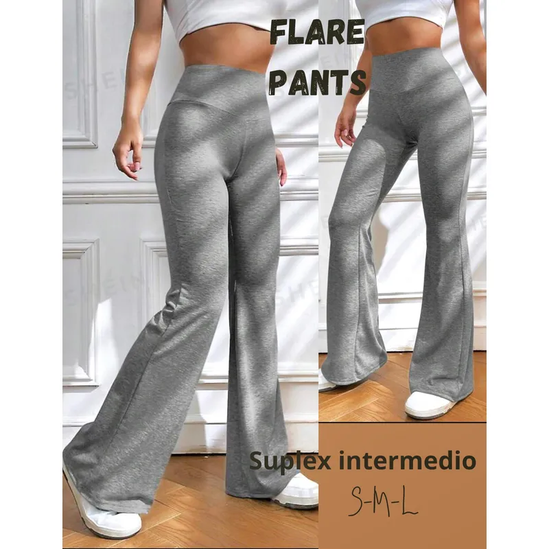 GENERICO - PANTALON  SIRENA ACAMPANADO SUPLEX INTERMEDIO