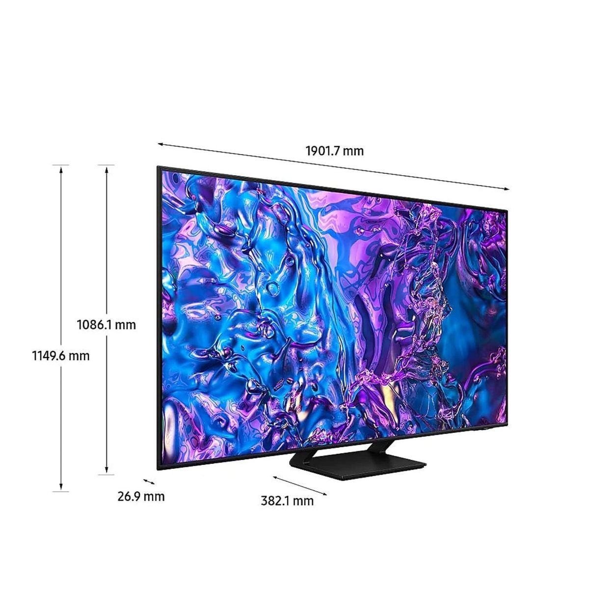 SAMSUNG - Televisor Samsung QLED 85 Tizen OS Smart Tv 4K QN85Q70DAGXPE + Soundbar HW - C450