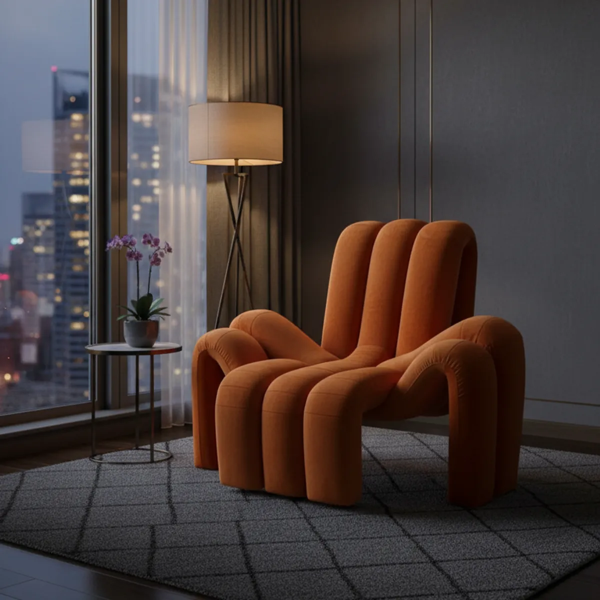 MIN CITY HOME - SILLON ARAÑA MODERNO