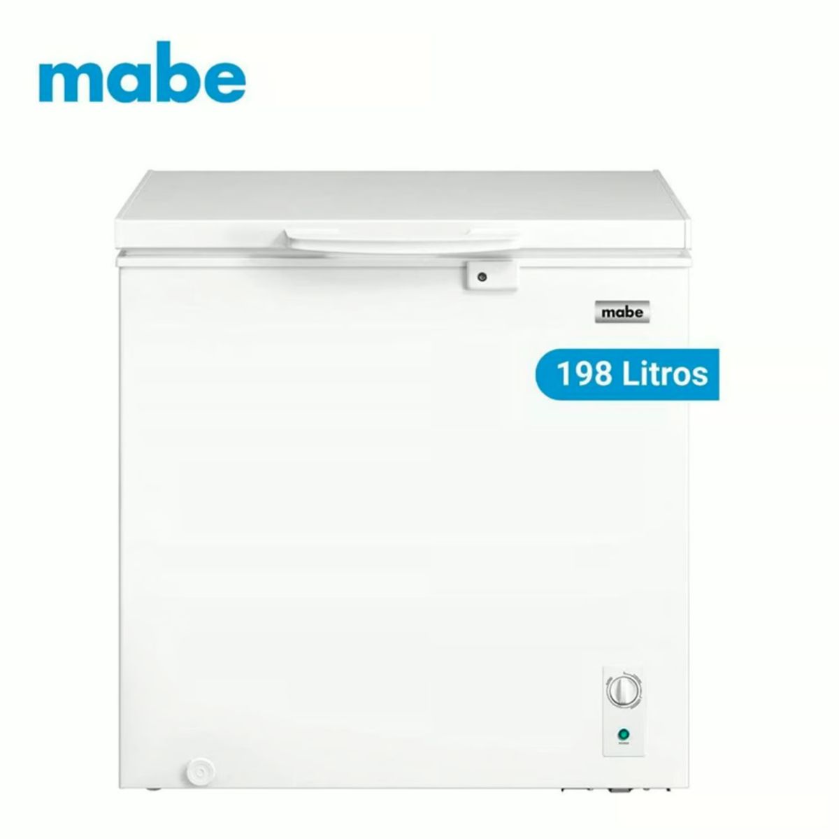 MABE - Congeladora Horizontal Mabe CHM200PB3 198 L - Blanco