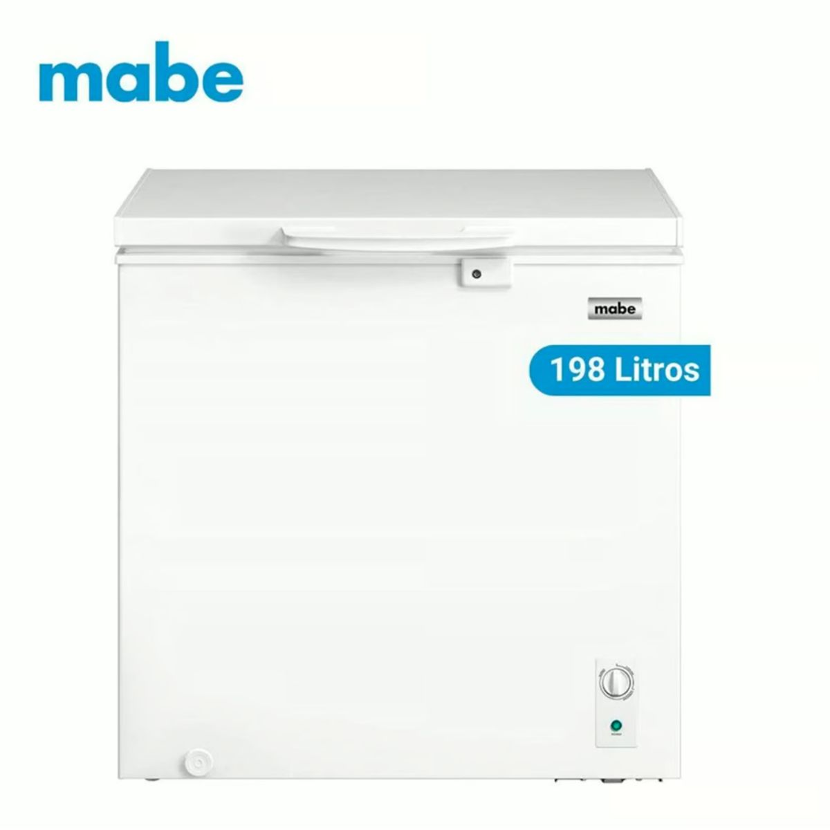 MABE - Congeladora Horizontal Mabe CHM200PB3 198 L - Blanco
