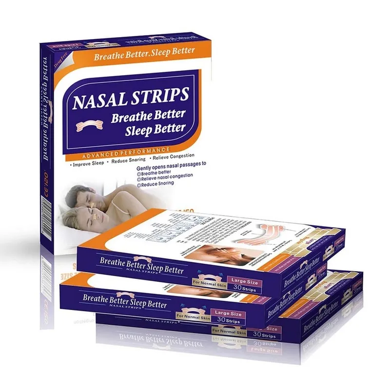 OEM - Tiras Nasales - Anti Ronquido Respira Mejor 30 Unidades - Mujer
