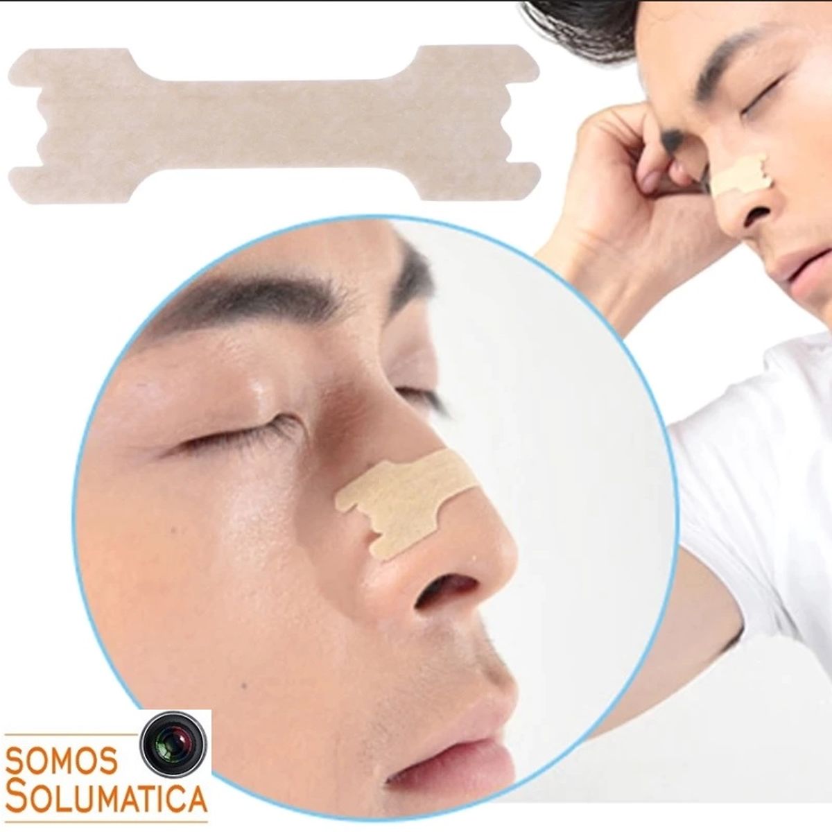 OEM - Tiras Nasales - Anti Ronquido Respira Mejor 30 Unidades - Mujer