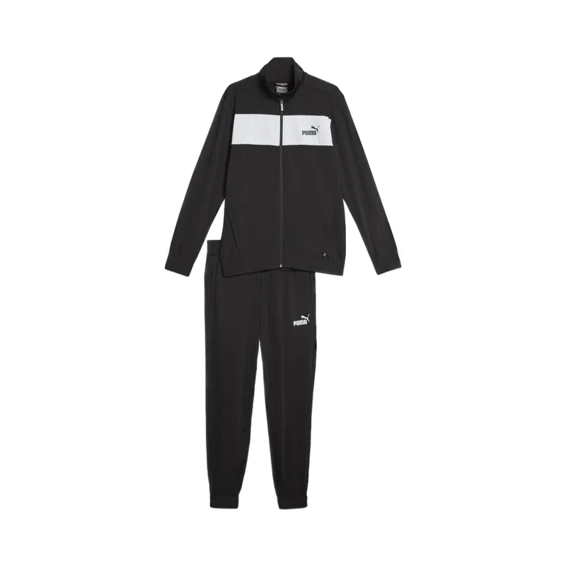 PUMA - Buzo Conjunto Deportivo Puma Poly Suit 677427 01 Negro para Hombre