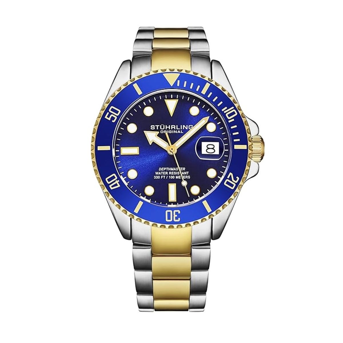 GENERICO - Reloj Stuhrling Original de buceo para hombre movimiento