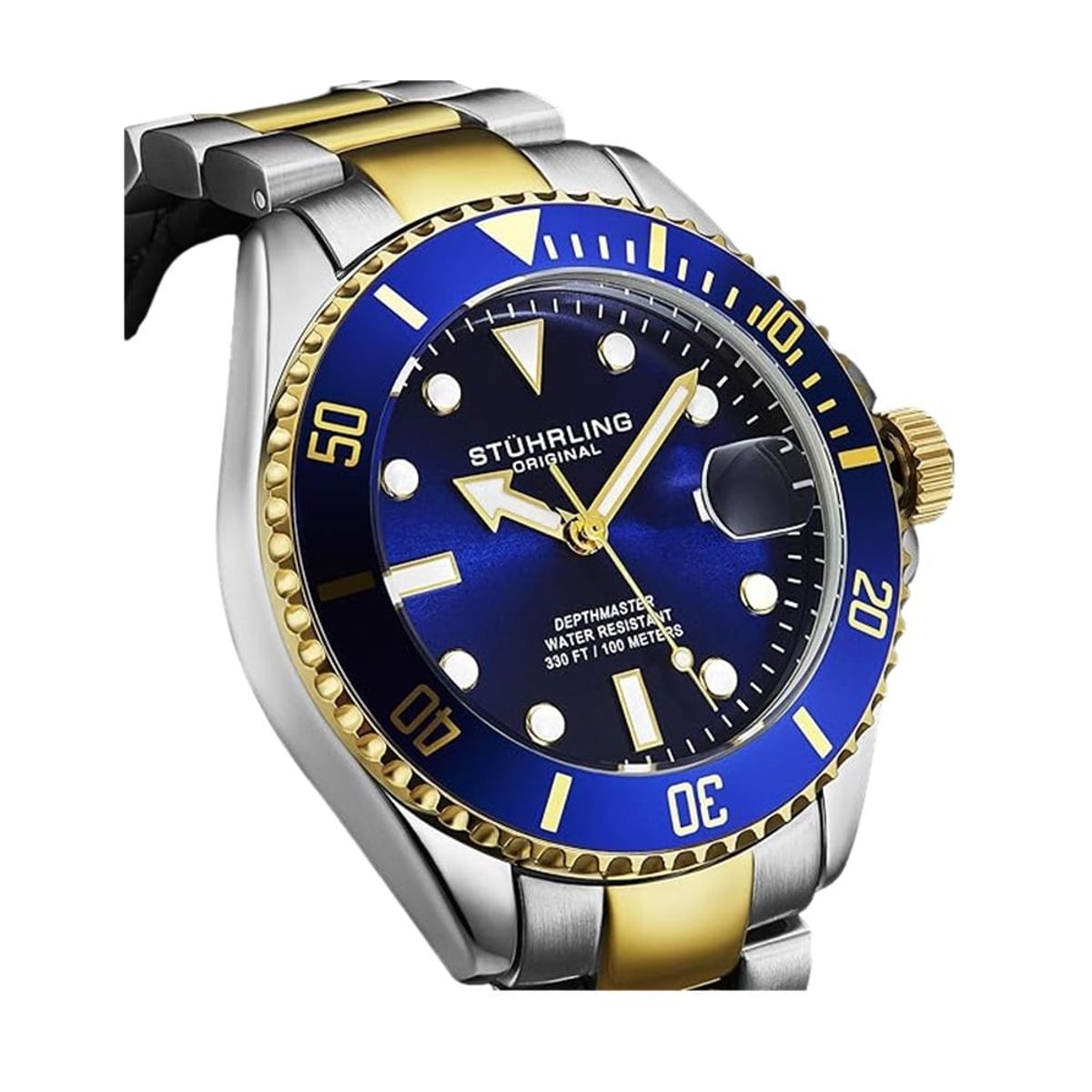 GENERICO - Reloj Stuhrling Original de buceo para hombre movimiento