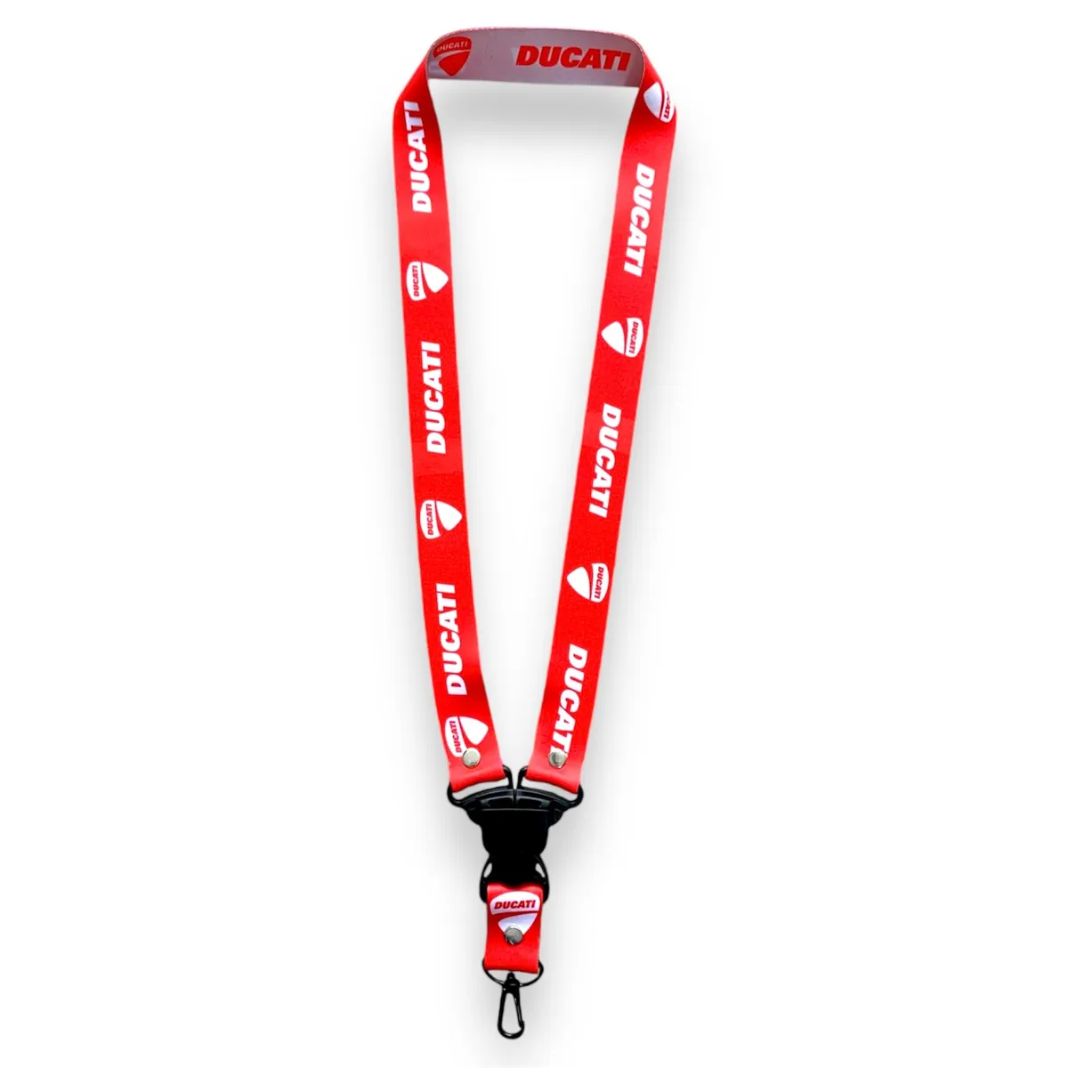 GENERICO - Lanyard Ducati Llavero Cinta de Llaves Moto Pita Multiestrada  50cm