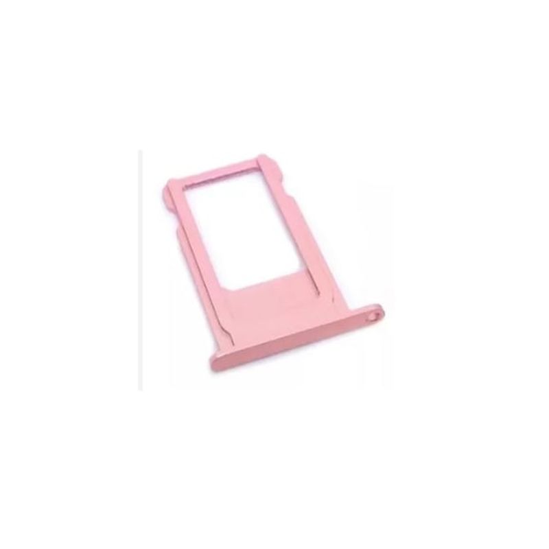 GENERICO - Repuesto Bandeja Sim iPhone 8 Plus Color Rosado Gold
