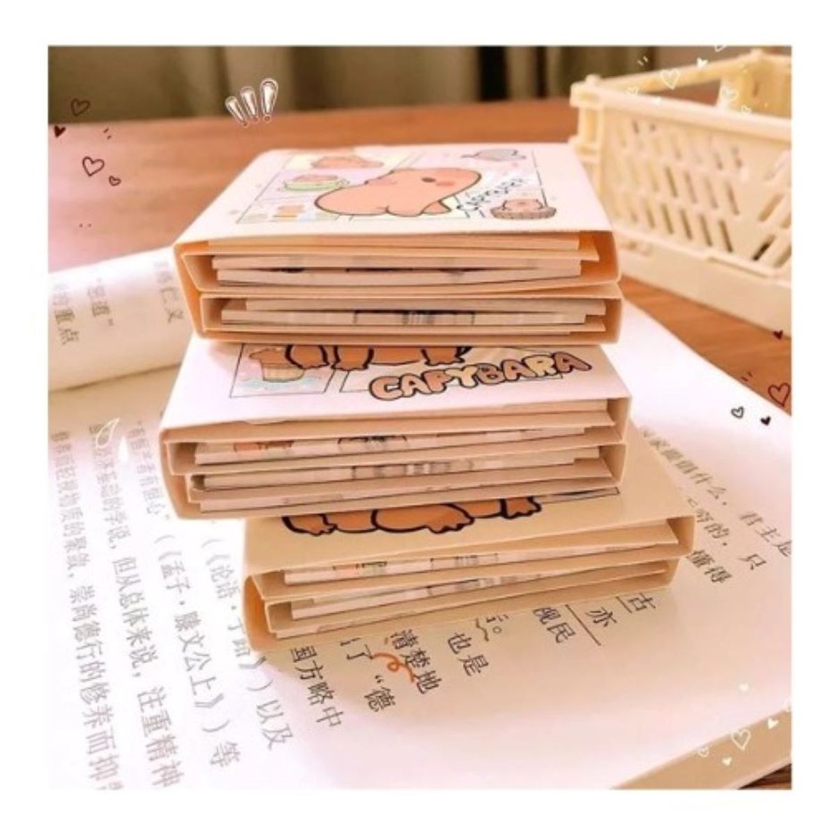 GENERICO - NOTAS CON DISEÑO CAPIBARA