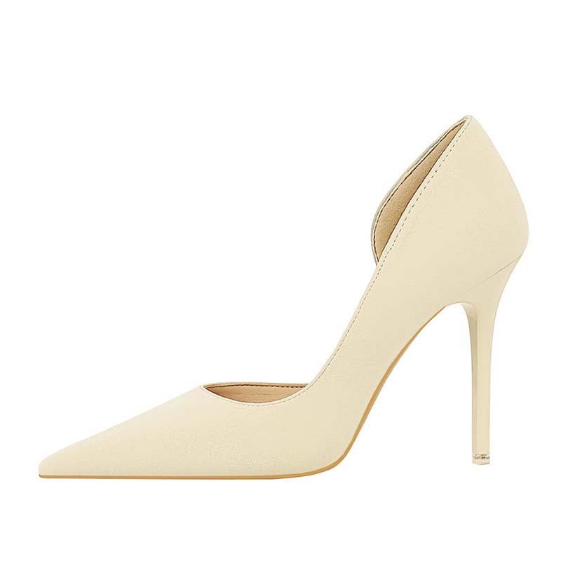 SHANDIAN - Zapato Formal Mujer Beige