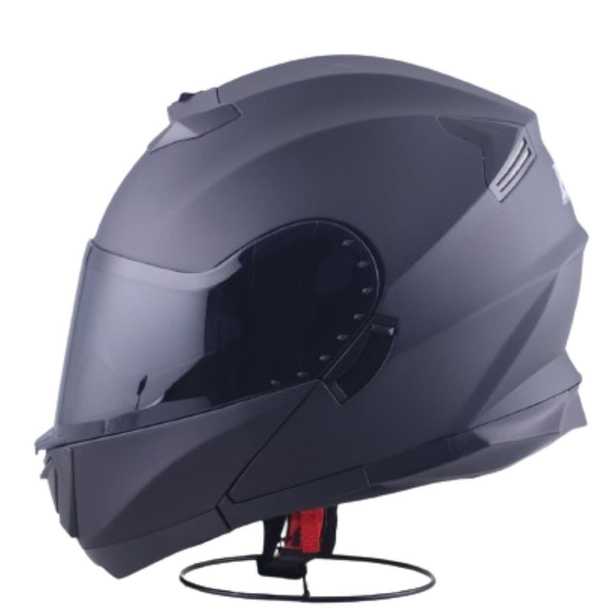GENERICO - Casco de moto Certificado DOT Articulado en negro